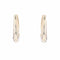 Boucles d'oreilles Boucles d'oreilles créoles ovales en or 58 Facettes 22-321