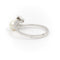 Bague 51.5 Bague Toi & Moi Or blanc Perle 58 Facettes 1653929CN