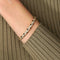 Bracelet BRACELET JONC EMAIL & OR 58 Facettes BO/220089