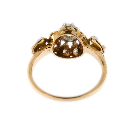Bague 60 Bague fleur diamants 58 Facettes 32274