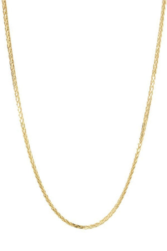 Collier CHAINE MAILLE PALMIER 58 Facettes 040911