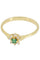 Bague 53 BAGUE FLEUR ÉMERAUDE ET DIAMANTS 58 Facettes 055411