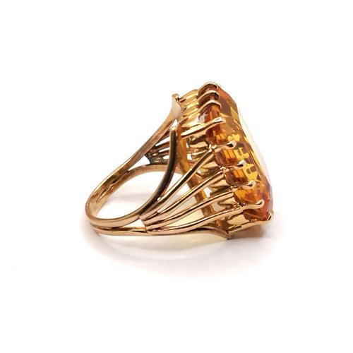 Bague Bague Citrine 58 Facettes 2664