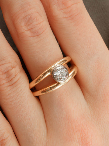 Bague Bague Solitaire 58 Facettes