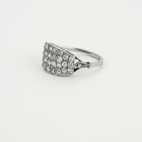 Bague 54 Bague années 30 Diamants 58 Facettes