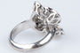 Bague 50-51 Van Cleef & Arpels - Bague "Cosmos" Or Blanc Diamants 58 Facettes BG-VANCLE4TR-104