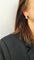 Boucles d'oreilles Créoles or blanc et diamants 58 Facettes RA-655