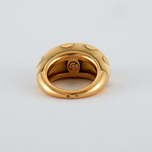 Bague 48 BULGARI - Bague Or et Ivoire 58 Facettes