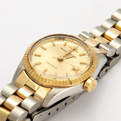 Montre Baume&Mercier - Montre Automatique en acier, Or jaune 58 Facettes