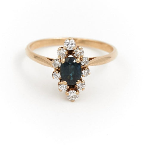 Bague 52 Bague Or jaune Saphir 58 Facettes 1875612CN