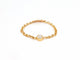 Bague 53 Bague Chaînette Or rose Diamant 58 Facettes 578689RV