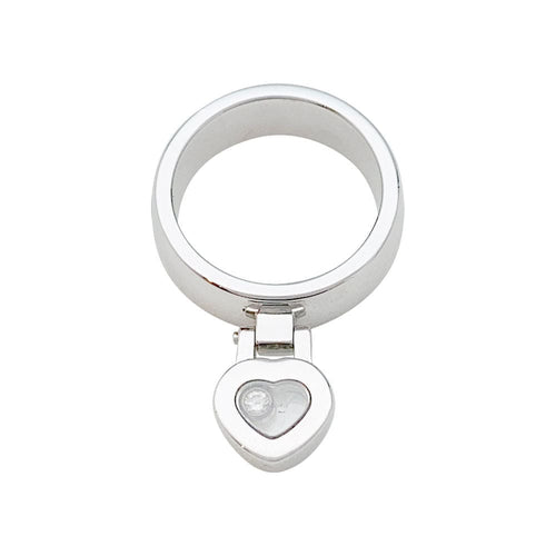 Bague 52 Bague Chopard "Happy Diamonds" en or blanc, diamant. 58 Facettes 31475