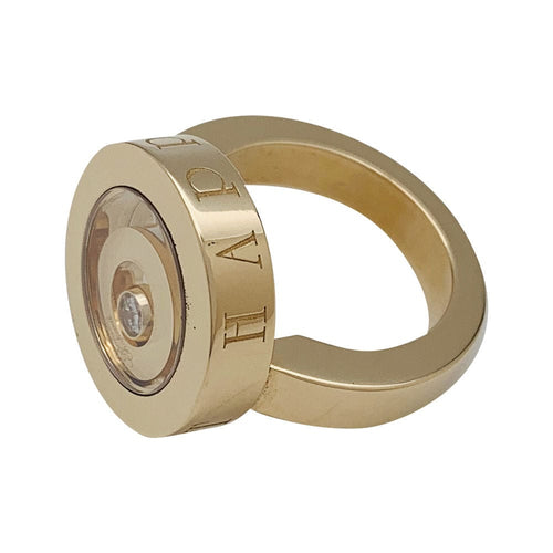 Bague 51 Bague Chopard, "Happy Spirit", or jaune, diamant. 58 Facettes 31033