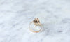 Bague Bague marquise or rose et grenats de Perpignan 58 Facettes