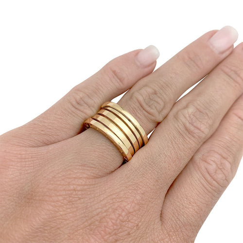 Bague 52 Bague Bulgari, "B.Zero1", or jaune. 58 Facettes 31530