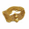 Bracelet Cartier. Bracelet Draperie or jaune 18K 58 Facettes