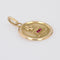 Pendentif Médaille d' Amour Augis + qu'hier - que demain 58 Facettes CVP62