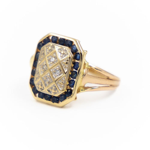 Bague 50 Bague Chevalière Or jaune Diamant 58 Facettes 1649330CN