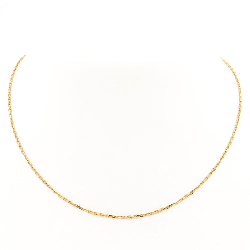 Collier Collier Maille forçat Or jaune 58 Facettes 2038030CN