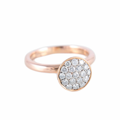 Bague BAGUE "CÔNE" OR & DIAMANTS 58 Facettes BO/220148