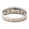 Bague 54 Bague Bandeau Or blanc Diamant 58 Facettes 2699473CN