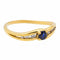 Bague 56 Bague Or jaune Saphir 58 Facettes 2646758CN