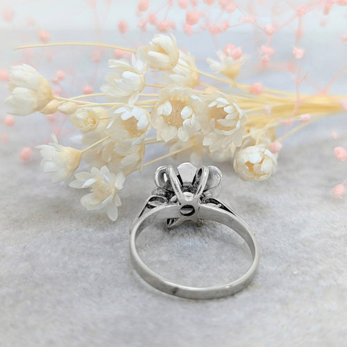 Bague Bague en or blanc et diamant 58 Facettes 16706