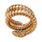 Bague 52 Bague Bulgari, modèle "Serpenti, en or rose et diamants. 58 Facettes 31577