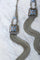 Collier Sautoir cravate argent et émail, Art Déco 58 Facettes