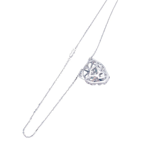 Collier Collier Cartier, Panthère de Cartier, or blanc, diamants. 58 Facettes 32528