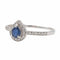 Bague 54 Bague Or blanc Saphir 58 Facettes 2687238CN
