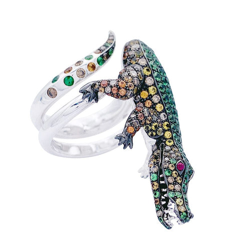 Bague 53 Boucheron - bague or blanc, diamants 58 Facettes 32541