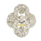 Bague 52 Bague diamants en or et platine des années 1930 58 Facettes 23345-0110
