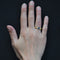 Bague 52 Bague jonc godronné saphir diamants 58 Facettes 18-410C