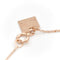 Bracelet Ginette NY Bracelet Milky Way Mini Disc Or rose 58 Facettes 2203302CN