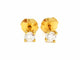 Boucles d'oreilles Boucles d'oreilles Puces Or jaune Diamant 58 Facettes 06432CD