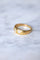 Bague jonc victorienne en or jaune 18Kt et trois diamants 58 Facettes
