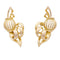 Boucles d'oreilles Boucles d'oreilles vintage en or rose. 58 Facettes 33516