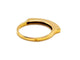 Bague 60 Bague Demie alliance Or jaune Diamant 58 Facettes 1292460CN