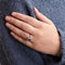Bague 54 BAGUE MARGUERITE SAPHIR DIAMANTS 58 Facettes BO/230042