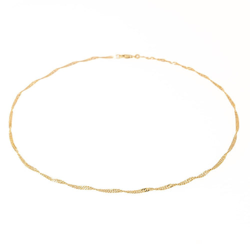 Collier Collier Maille torsadée Or jaune 58 Facettes 1660462CN