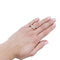 Bague 48 Bague Cartier, Trinity, 3 ors, diamants. 58 Facettes 32387