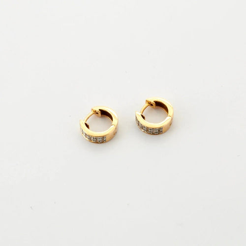 Boucles d'oreilles BOUCLES D'OREILLES "CRÉOLES" OR & DIAMANTS 58 Facettes BO/230087