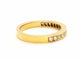 Bague 53 Bague Alliance Or jaune Diamant 58 Facettes 578768RV