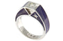 Bague 52 Solitaire Korloff or gris et diamant 58 Facettes 310 00062