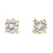 Boucles d'oreilles Boucles d'oreilles puces Or jaune Diamant 58 Facettes 2484497CN