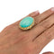 Bague 52 Bague Buccellati, trois ors, diamants, turquoise. 58 Facettes 31137