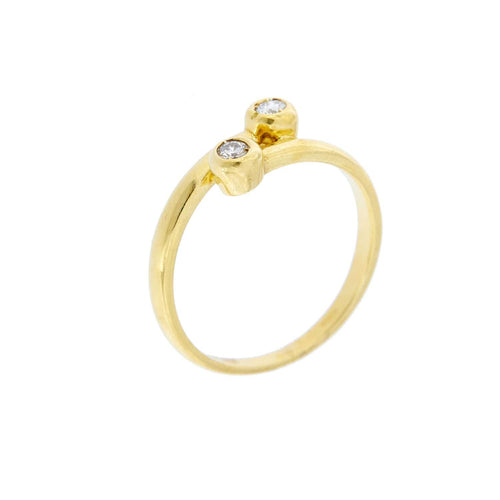 Bague 56 Bague Toi et Moi diamants 58 Facettes 16534