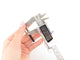 Bracelet bracelet FRED force 10 gm manille or rose diamant blanc & noir 58 Facettes 253276