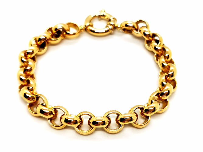 Bracelet Bracelet Maille jaseron Or jaune 58 Facettes 1752351CN